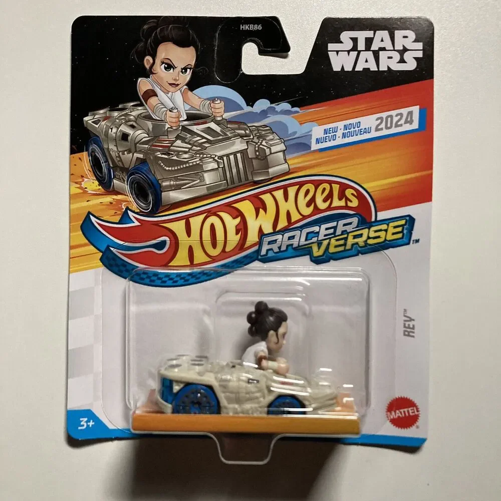 Hot Wheels Racer Verse • Disney Star Wars: Rey (Diecast 1:64 Scale) NIB